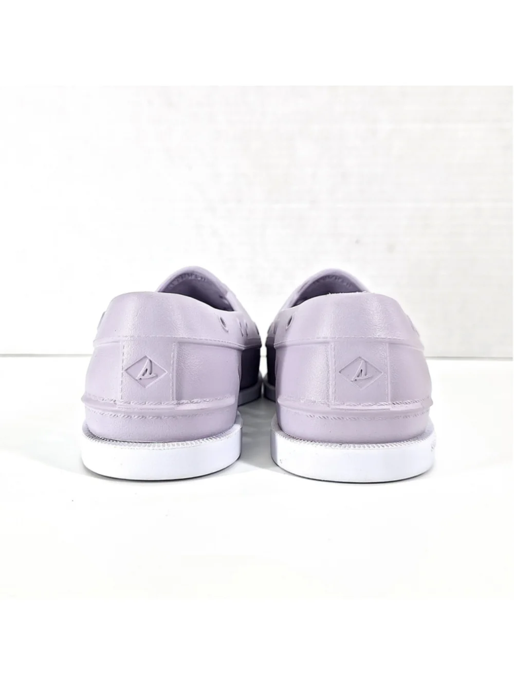 2 Pairs Bundle Coastal Utility Sperry A/O Float Boat Shoes Women 11 Coral Purple - Picture 10 of 16